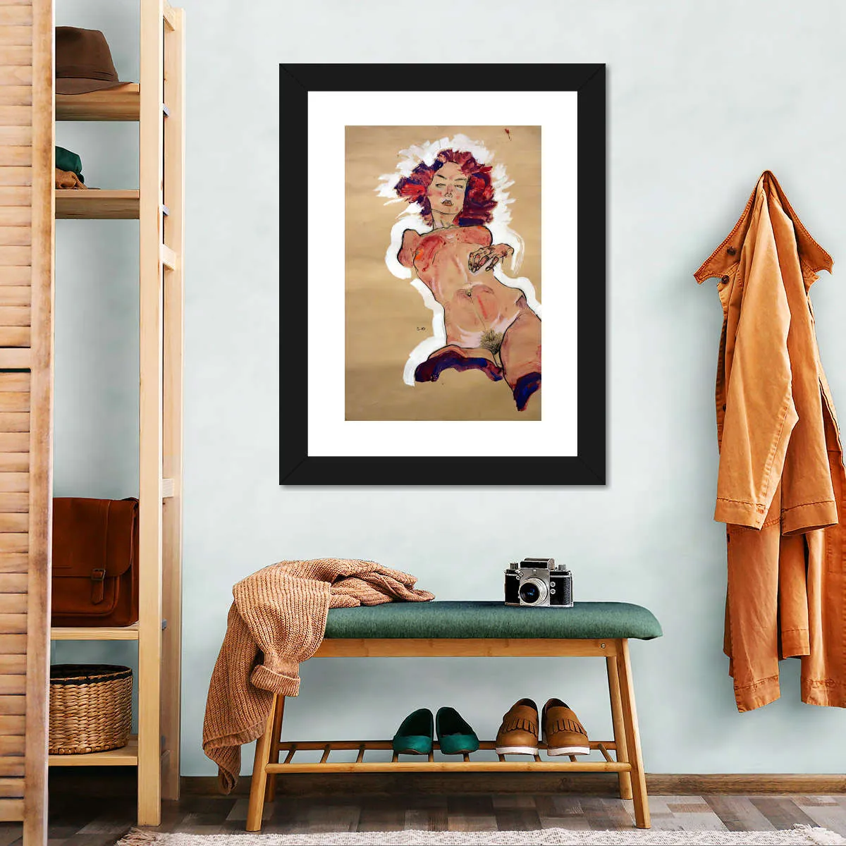 A Female Nude Wall Art