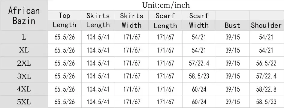 African Dress For Women Bazin Riche Embroidery Design Top Wrapper With Scarf