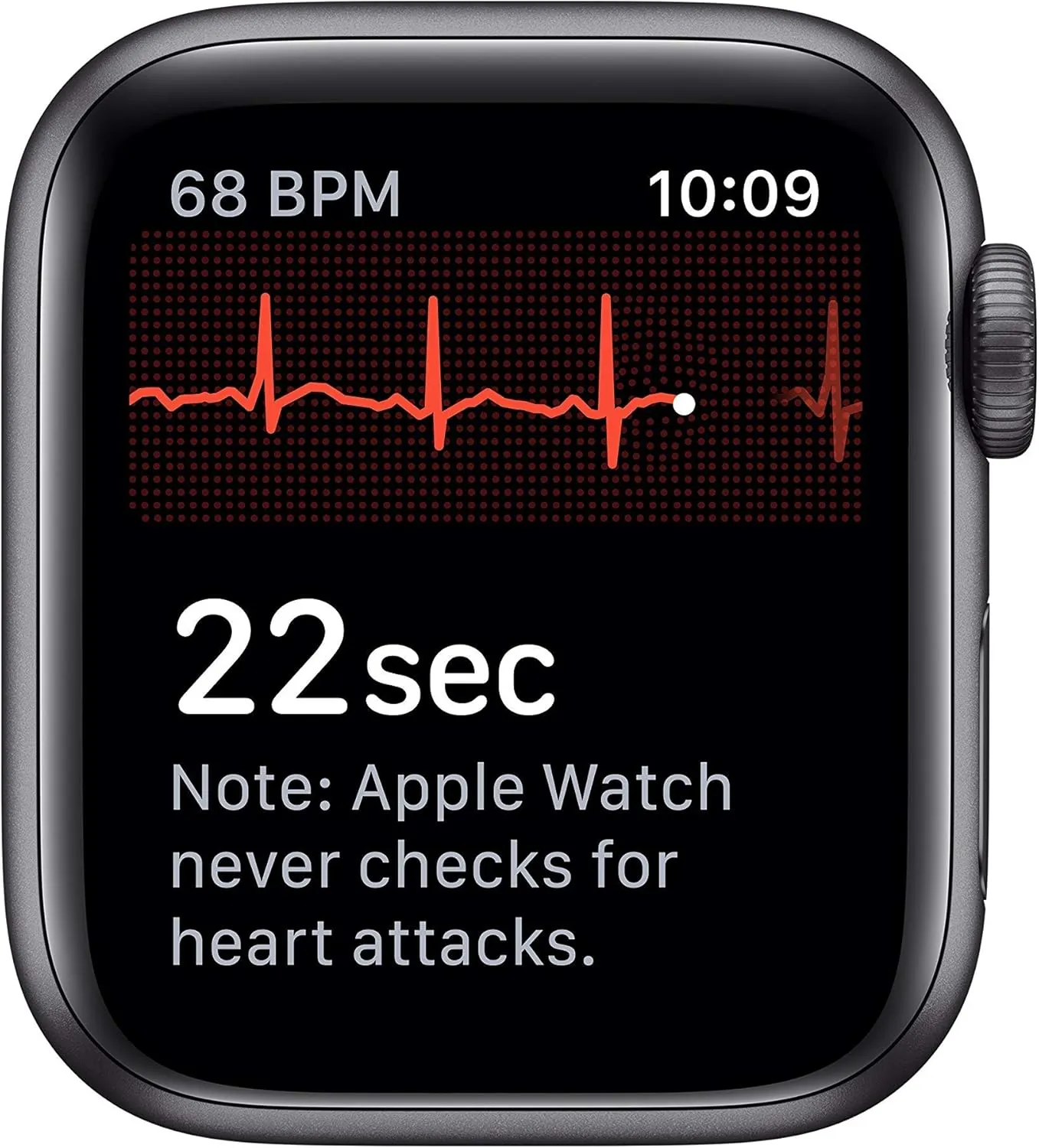 Apple Watch Series 5 (GPS   Cellular, 40MM) - Stainless Steel Case with Black Sport Band (Renewed)
