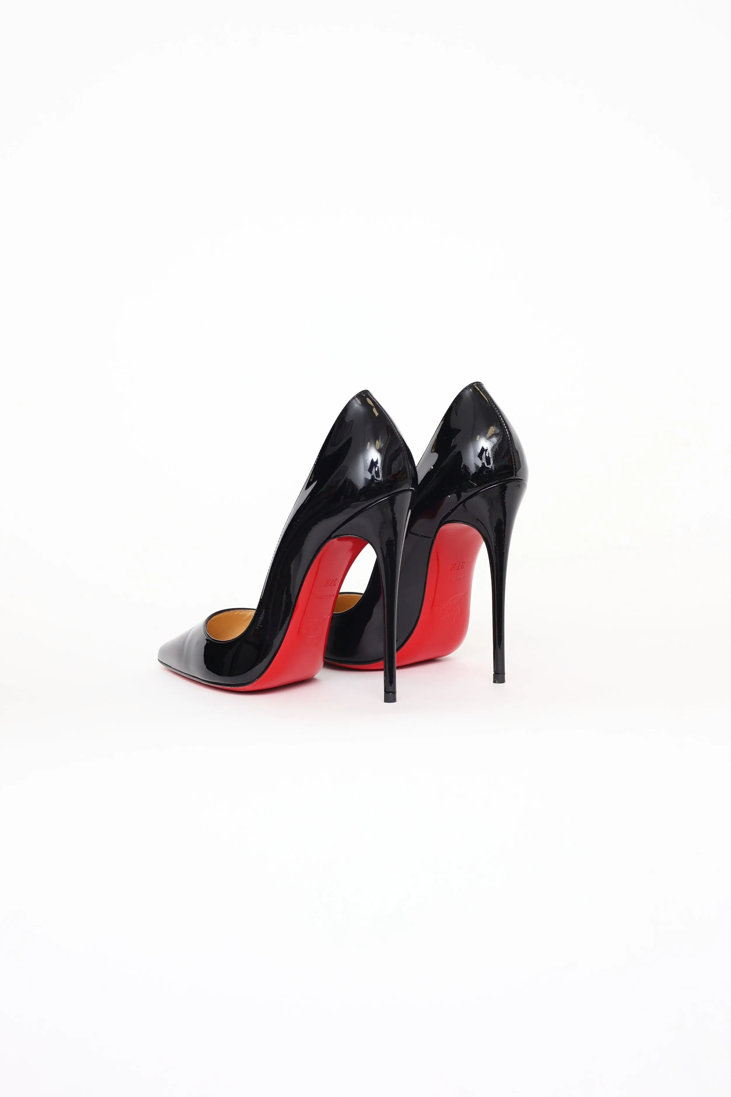 Black Patent So Kate 120 Pump