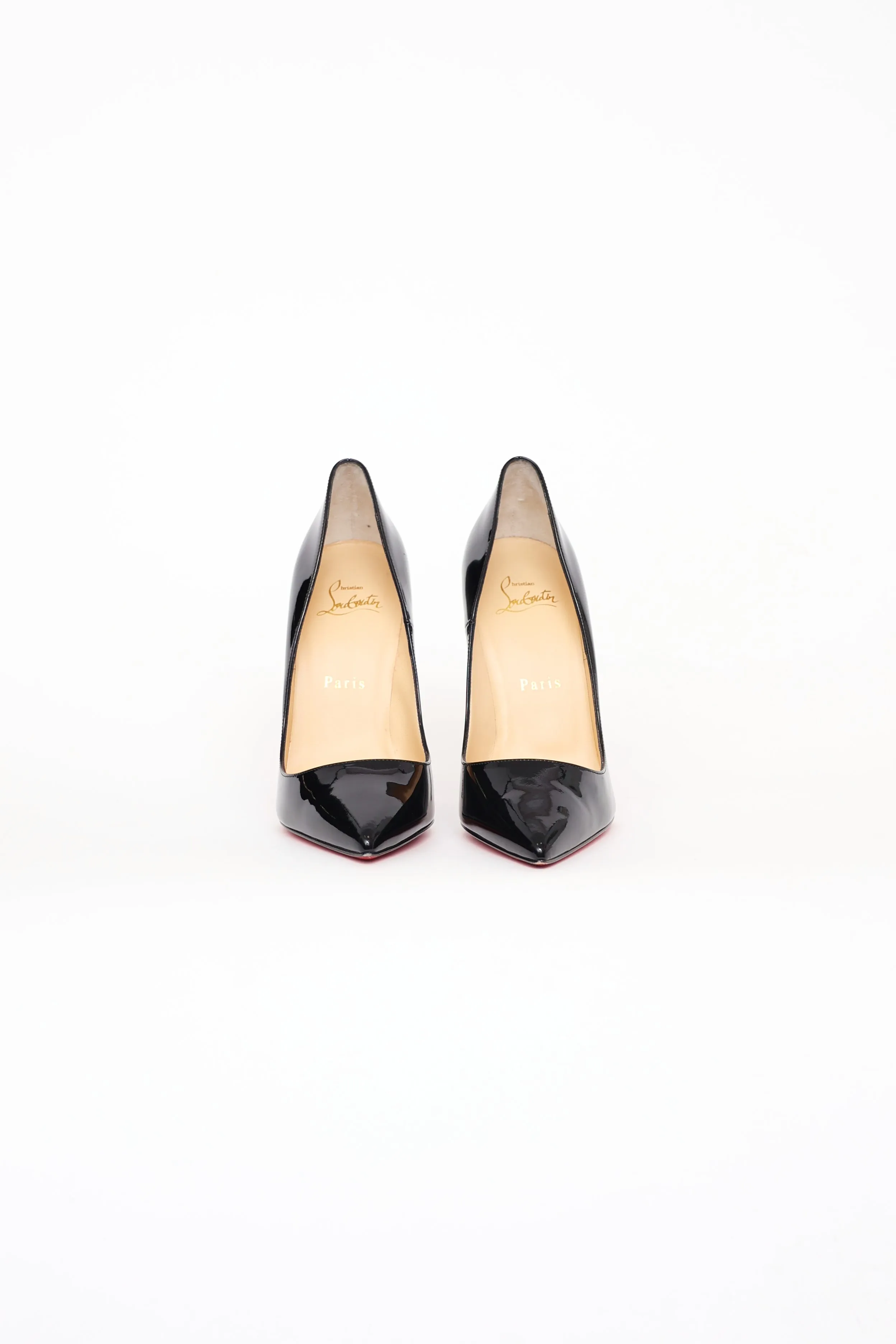 Black Patent So Kate 120 Pump