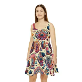 Dazzle in Dots Womens Skater Dress