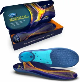 Dr. Scholls Plantar Fasciitis Pain Relief Orthotic Insoles, Immediately Relieves Pain: Heel, Spurs, Arch Support, Distributes Foot Pressure, 1 Pair
