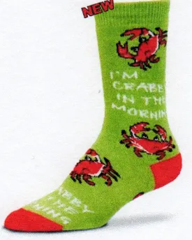 FBF Crabby Morning Sock