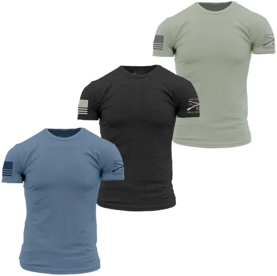 Grunt Style Basic Crew T-Shirt Pack