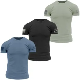 Grunt Style Basic Crew T-Shirt Pack
