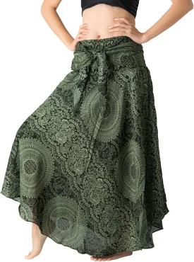 Long Skirts for Women Maxi Boho Skirt Floral Print