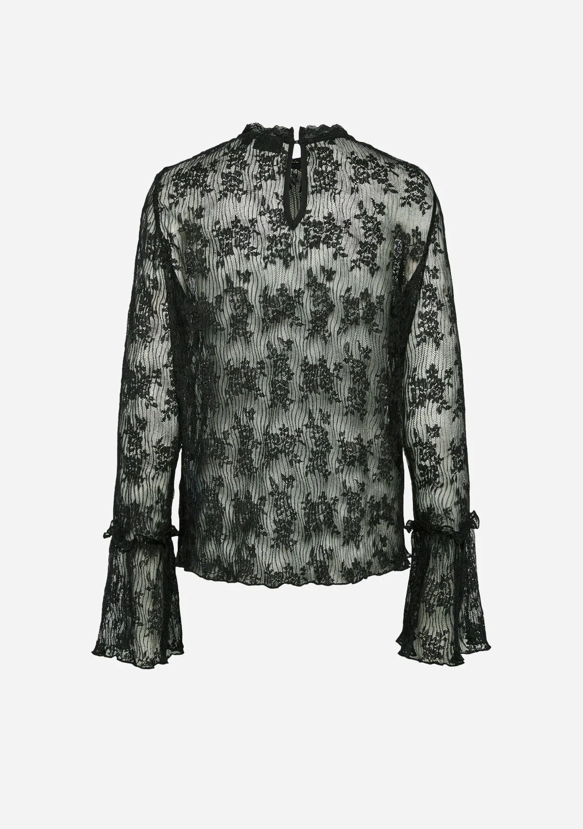 PC Semma Lace Top Black