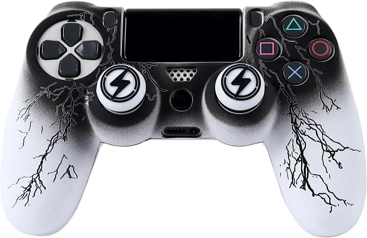 RALAN Controller Skins for PS4,Fruit Silicone Controller Cover Skin Protector Compatible /PS4 Slim/PS4 Pro Controller with 2 Cute Thumb Grips Caps